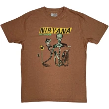 Nirvana, Tričko Incesticide, Unisex, Hnedá