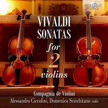 CD COMPAGNIA DE VIOLINI &... - VIVALDI SONATAS FOR 2 VIOLINS