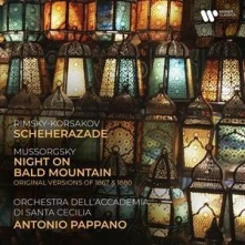 CD RIMSKY-KORSAKOV: SCHEHERAZADE & MUSSORGSKY: NIGHT ON BALD MOUNTAIN
