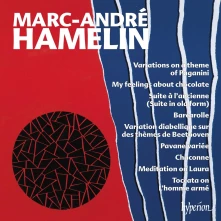 CD VARIATIONS ON A THEME OF PAGANINI - MY FEELING ABOUT CHOCOLATE