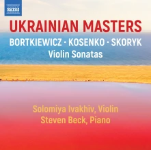 CD IVAKHIV, SOLOMIYA - UKRAINIAN MASTERS - VIOLIN SONATAS