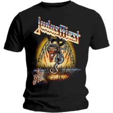 Judas Priest, Tričko Touch of Evil, Unisex, Čierna