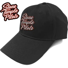Stone Temple Pilots, Šiltovka Scroll Logo, Unisex, Čierna