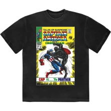 Cap vs The Panther Comic Cover thumbnail