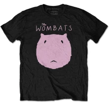 The Wombats, Tričko Logo, Unisex, Čierna