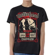 Motörhead, Tričko Loud in Osaka, Unisex, Čierna