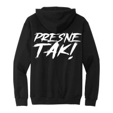 Dany Moment, Mikina Presne tak!, Unisex, Čierna