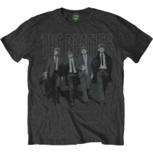The Beatles, Tričko Walking in London, Unisex, Šedá
