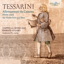 CD CAPPELLA MUSICALE ENRI... - TESSARINI: ALLETTAMENTI DA CAMERA FOR VIOLIN SOLO AND BASS