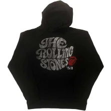 The Rolling Stones, Mikina Swirl Logo '82, Unisex, Čierna