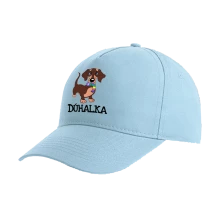 Dúhalka, Šiltovka Pes, Detské, Bledomodrá