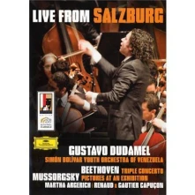 DVD ARGERICH/DUDAMEL/SBYOV - OBR.Z VYSTAVY/TROJKONCERT