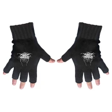 Darkthrone, Rukavice Logo, Unisex, Čierna