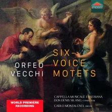 CD CAPPELLA MUSICALE EUSE... - ORFEO VECCHI: SIX VOICE MOTETS