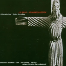 Frank Peter Zimmermann, CD J.S. BACH: JOHANNES PASSION