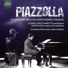 CD ARLIA, FILIPPO / CESARE CHIACCHIARETTA - PIAZZOLLA: ACONCAGUA - OBLIVION - ADIOS NONINO