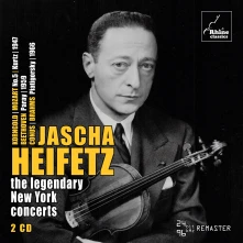 Jascha Heifetz, CD THE LEGENDARY NEW YORK CONCERTS