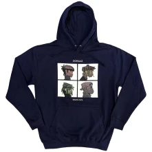 Gorillaz, Mikina Demon Days, Unisex, Modrá