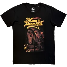 King Diamond, Tričko Fatal Portrait Collage, Unisex, Čierna