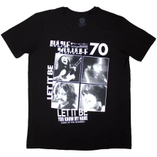 The Beatles, Tričko 1970, Unisex, Čierna