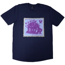 MADNESS, Tričko Stamp, Unisex, Modrá