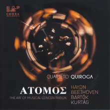 CD CUARTETO QUIROGA - ATOMOS: THE ART OF MUSICAL CONCENTRATION