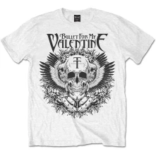 Bullet for My Valentine, Tričko Eagle, Unisex, Biela