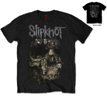 Slipknot, Tričko Skull Group, Unisex, Čierna