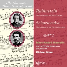 Marc-André Hamelin, CD RUBINSTEIN: PIANO CONCERTO NO. 4 ? SCHARWENKA: PIA