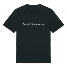 Adiss, Tričko Adiss - Tričko BestFrends, Unisex, Čierna