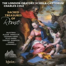 London Oratory Schola Cantorum, CD SACRED TREASURES OF ROME (PALESTRINA & HIS CONTEMPORARIES)