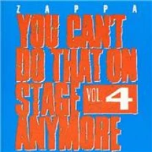 CD YOU CAN'T DO THAT ON STAGE ANYMORE, VOL.4