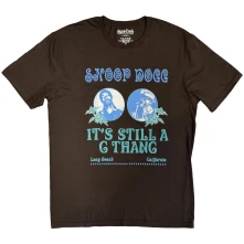 Snoop Dogg, Tričko Thang, Unisex, Hnedá