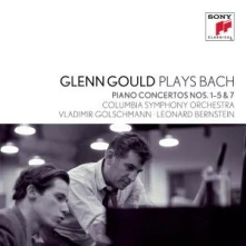 CD Glenn Gould Plays Bach: Piano Concertos Nos. 1 - 5 Bwv 1052-1056 & No. 7 Bwv 1058