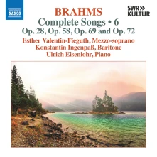 CD BRAHMS: COMPLETE SONGS...