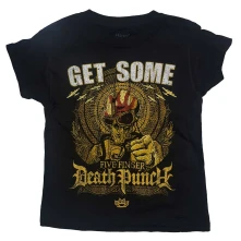 Five Finger Death Punch, Tričko Get Some, Dieťa, Čierna