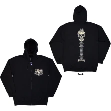 Mikina na zips Tour '24 Pocket Logo & Skull Back