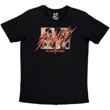 21 Savage, Tričko Slaughter Gang, Unisex, Čierna