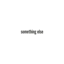 CD SOMETHING ELSE