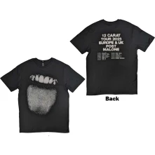 Post Malone, Tričko Fangs 2023 Tour Dates, Unisex, Čierna