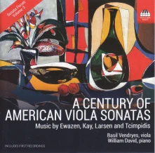 CD Vendryes, Basil - Sonata Forum No. 3: a Century of American Viola Sonatas