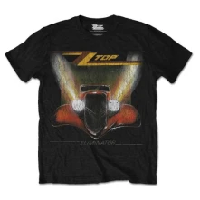 ZZ Top, Tričko Eliminator, Unisex, Čierna