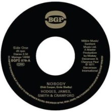 Hodges, James & Smith, Vinyl 7-NOBODY / IT CRACKS ME UP