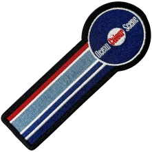 Nažehlovačka Circle Logo & Stripes