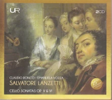 CD LANZETTI: CELLO SONATA...