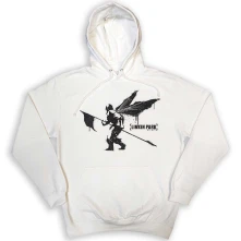 Linkin Park, Mikina Street Soldier, Unisex, Biela