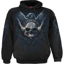 Spiral Stairs, Mikina Odin's Warrior, Unisex, Čierna