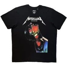 Metallica, Tričko Moth Into Flame, Unisex, Čierna