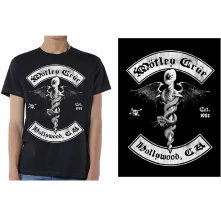 Motley Crue, Tričko Feelgood Hollywood Revision, Unisex, Čierna