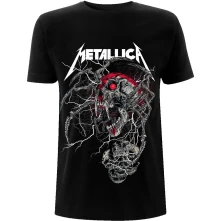 Metallica, Tričko Spider Dead, Unisex, Čierna